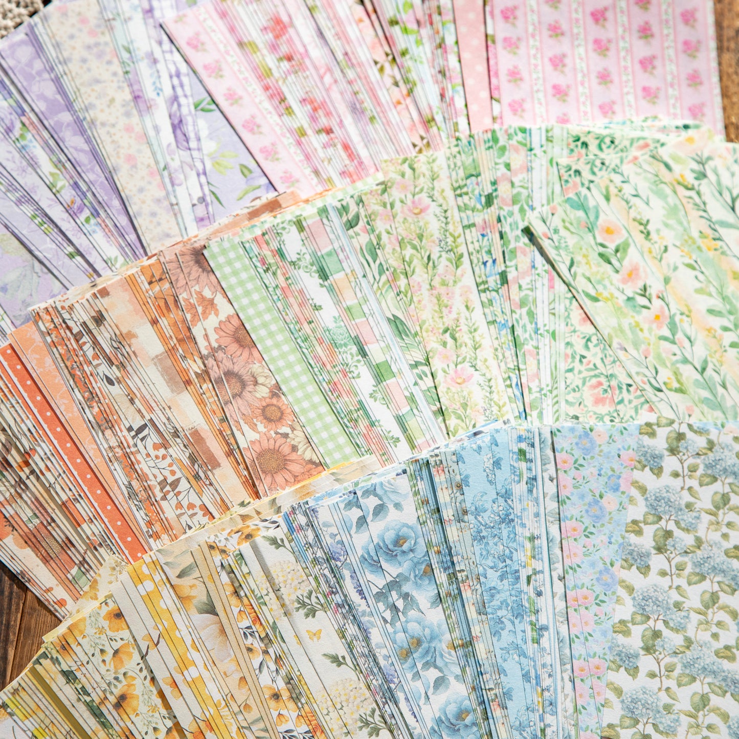 Floral Notes Sticker 50pcs