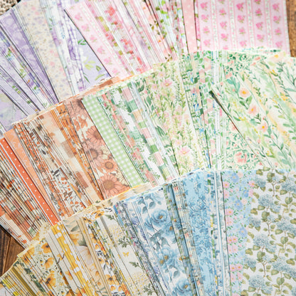 Floral Notes Sticker 50pcs