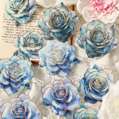 Floral Theme Journal Stickers 10pcs
