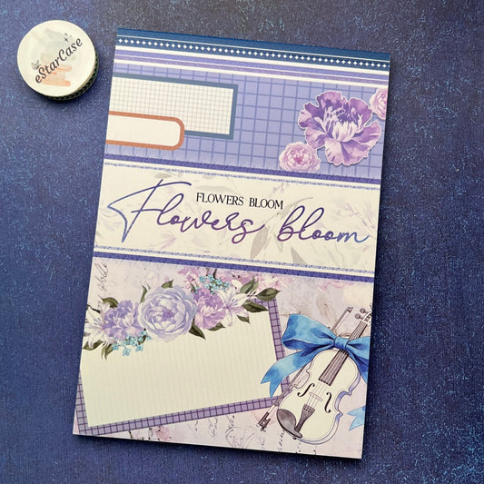 Flower Bloom Sticker Book
