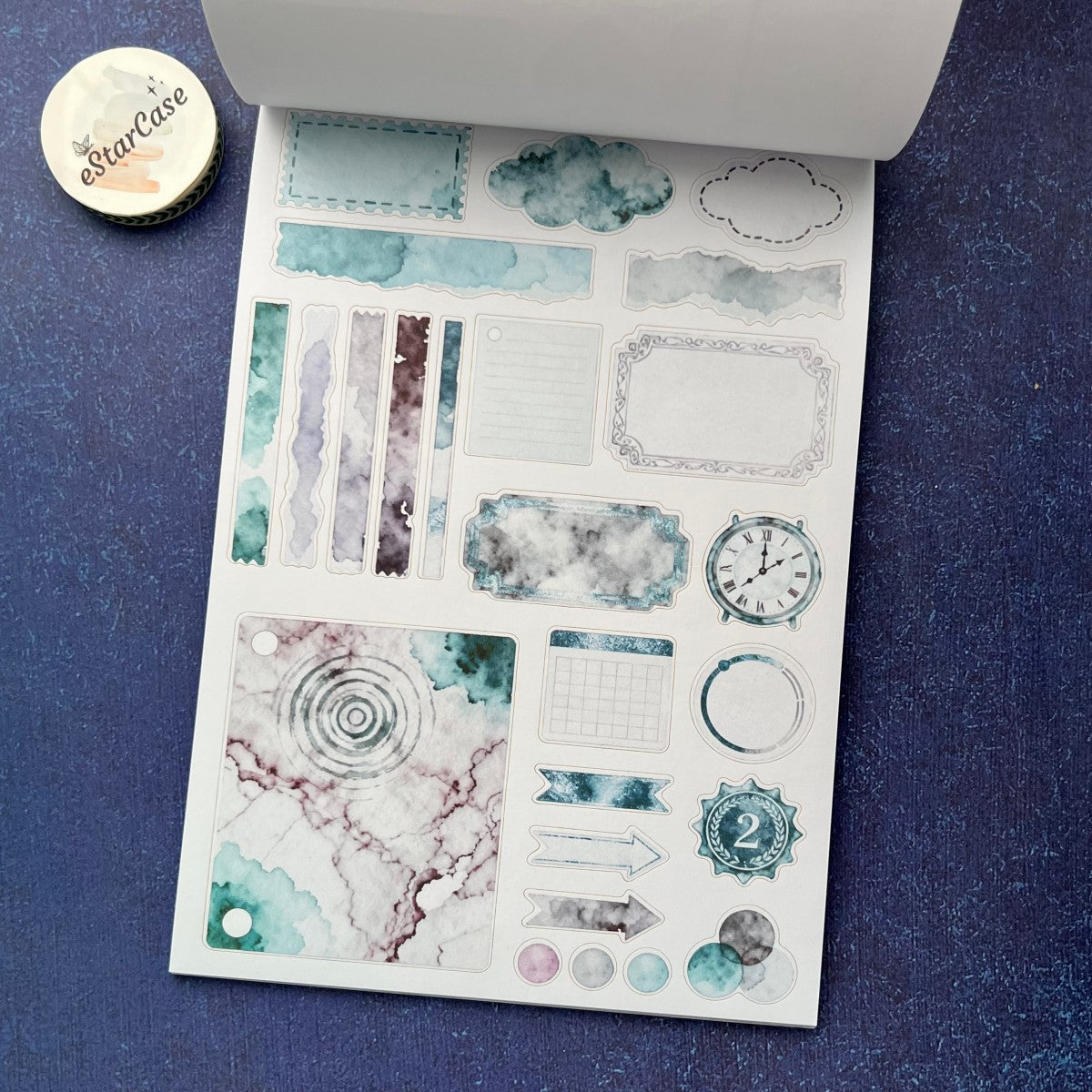 Flower Bloom Sticker Book