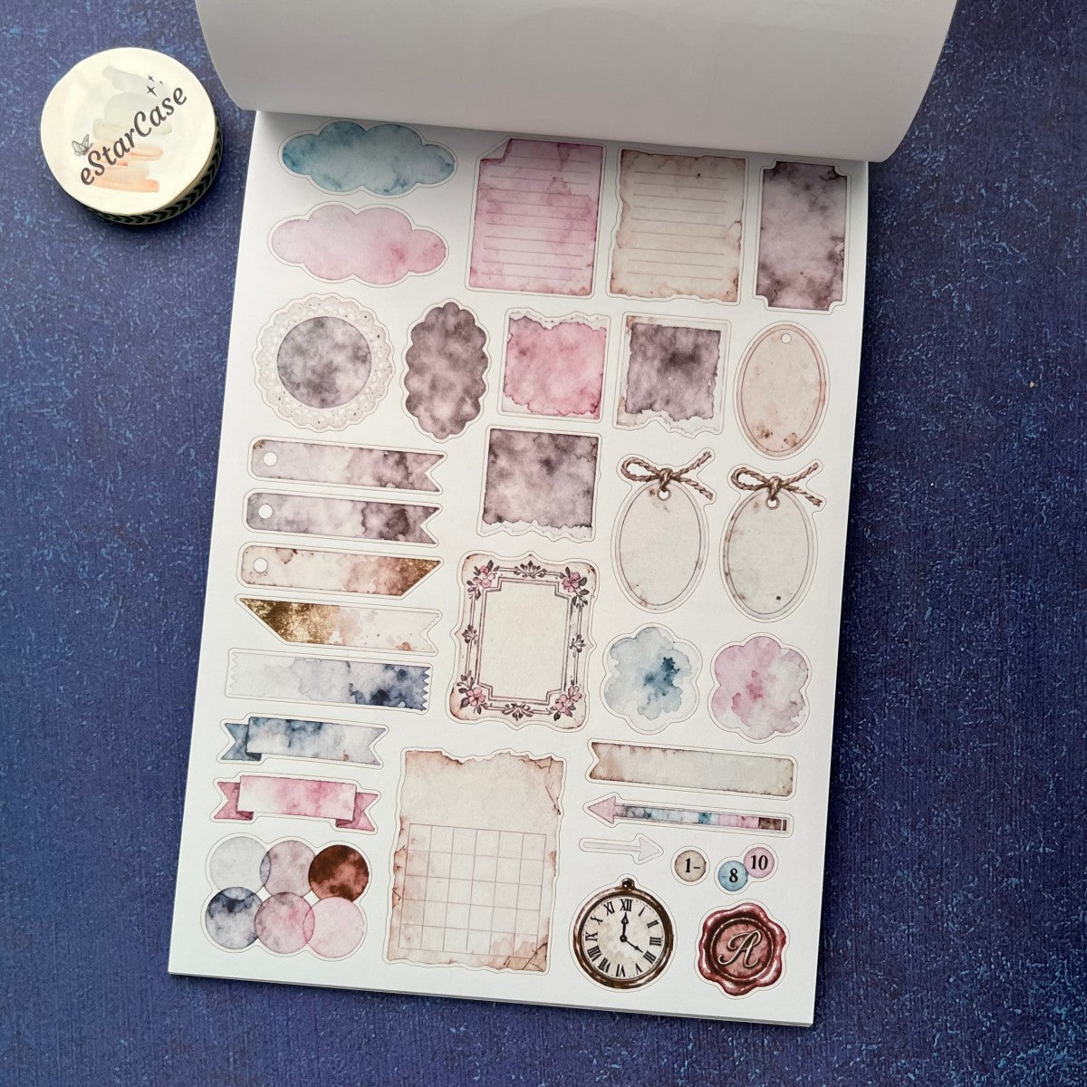 Flower Bloom Sticker Book