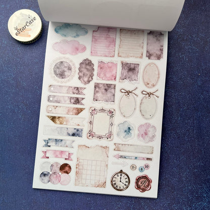 Flower Bloom Sticker Book