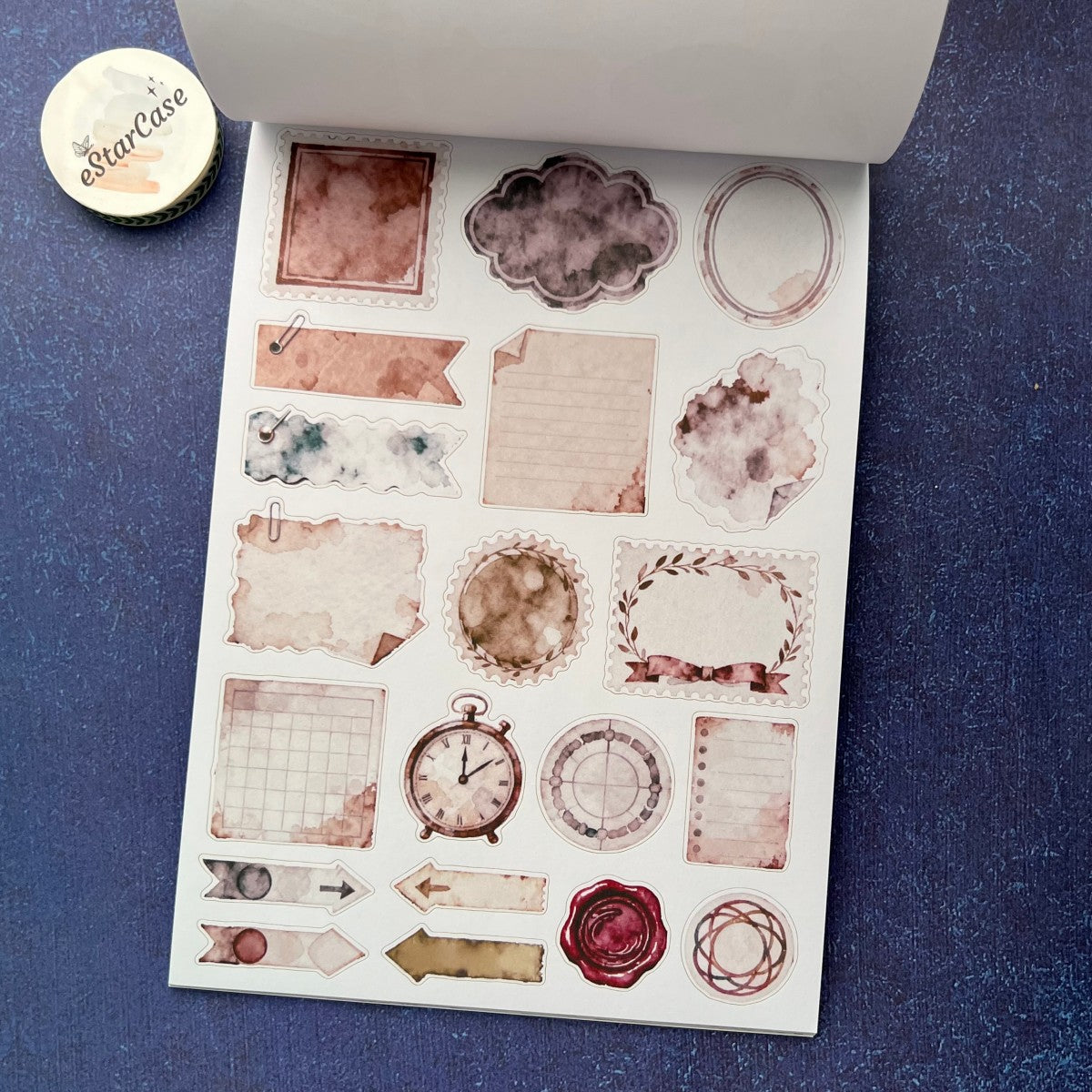 Flower Bloom Sticker Book