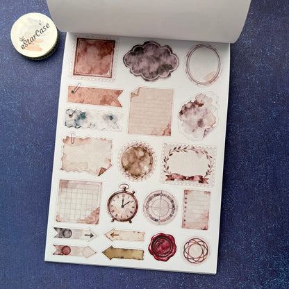 Flower Bloom Sticker Book