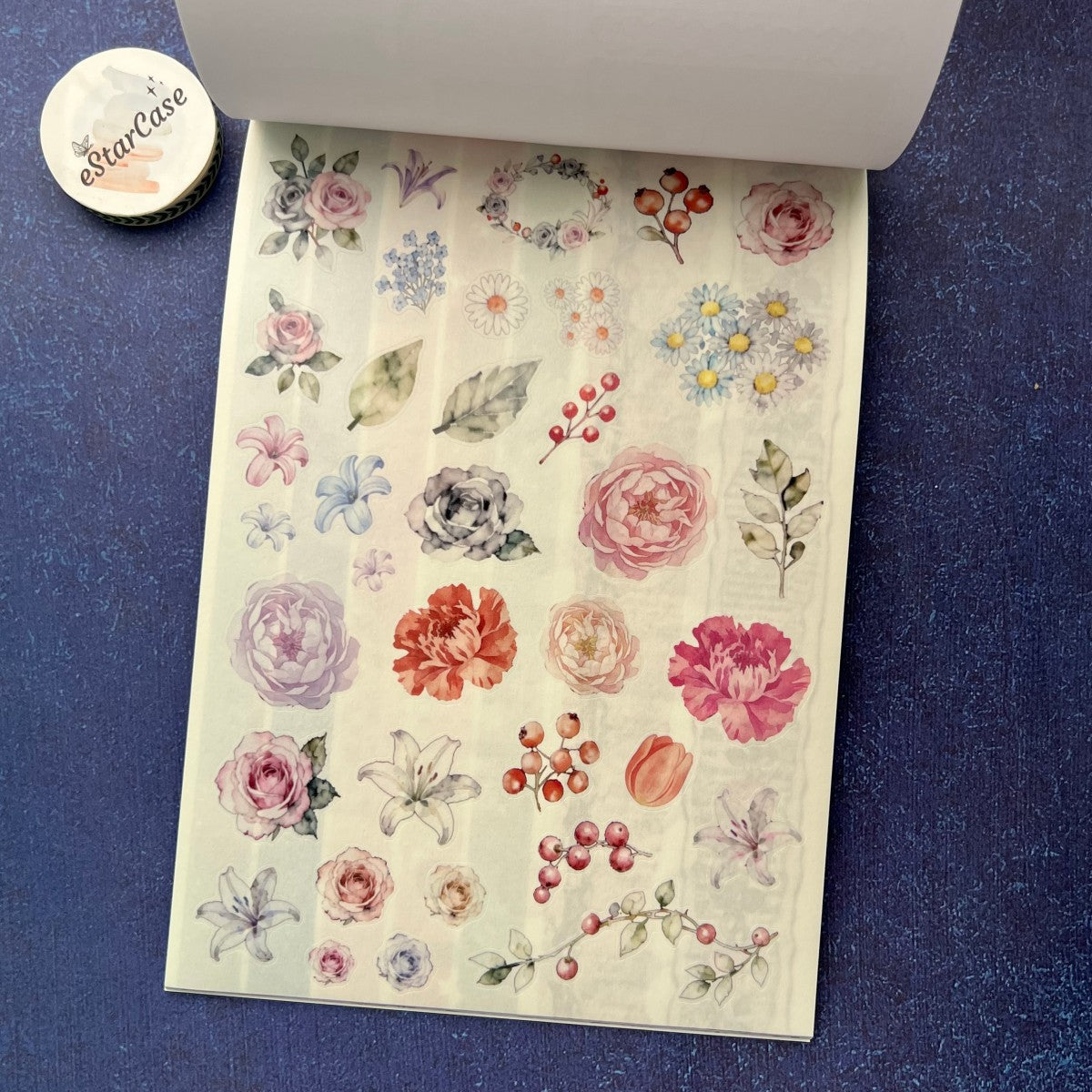 Flower Bloom Sticker Book