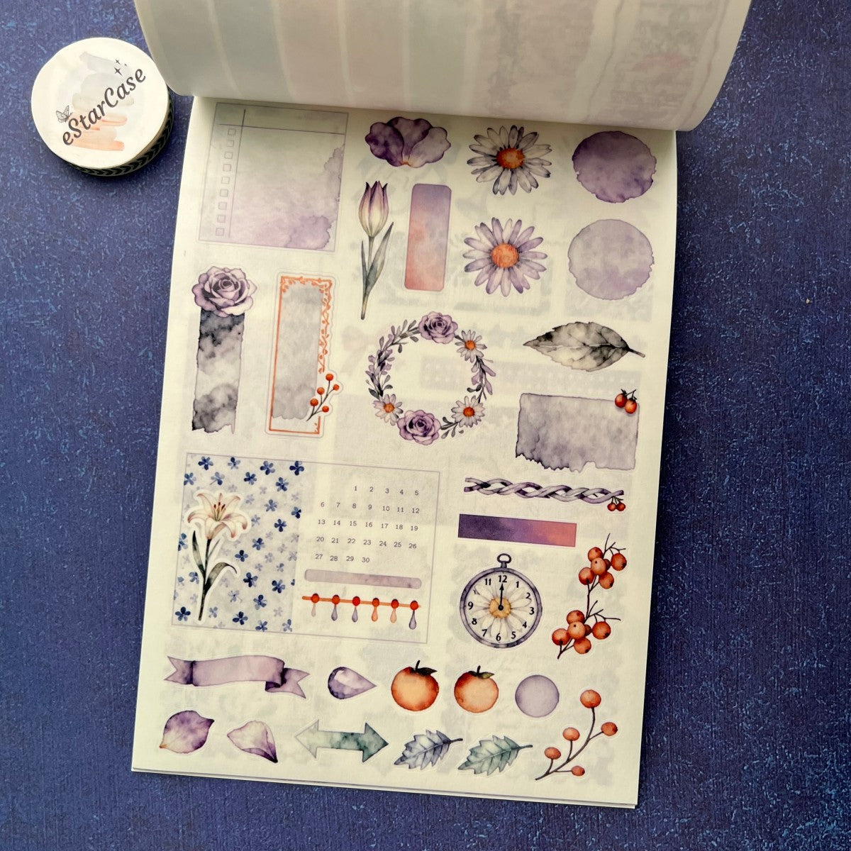 Flower Bloom Sticker Book
