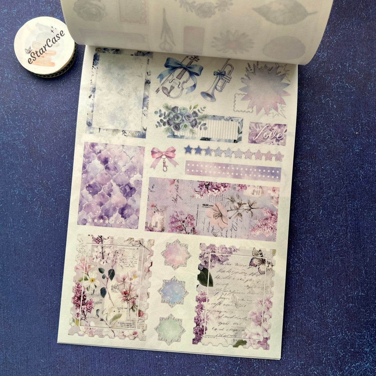 Flower Bloom Sticker Book