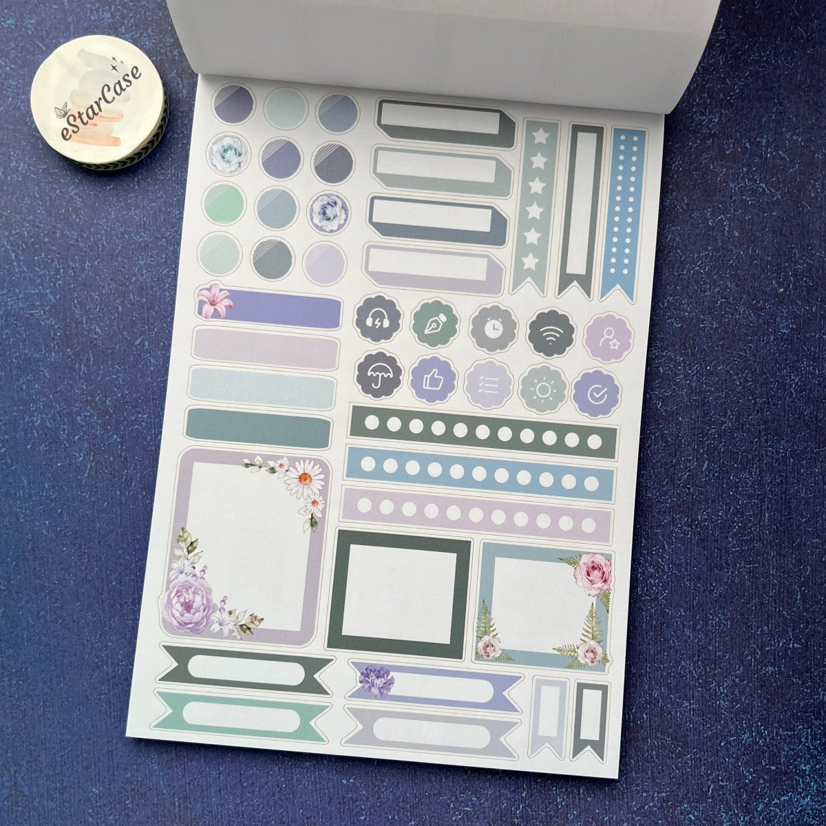 Flower Bloom Sticker Book