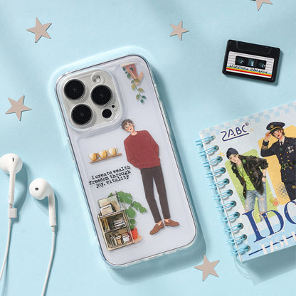 Flower Boys Series Sticker 50pcs