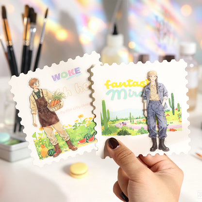 Flower Boys Series Sticker 50pcs