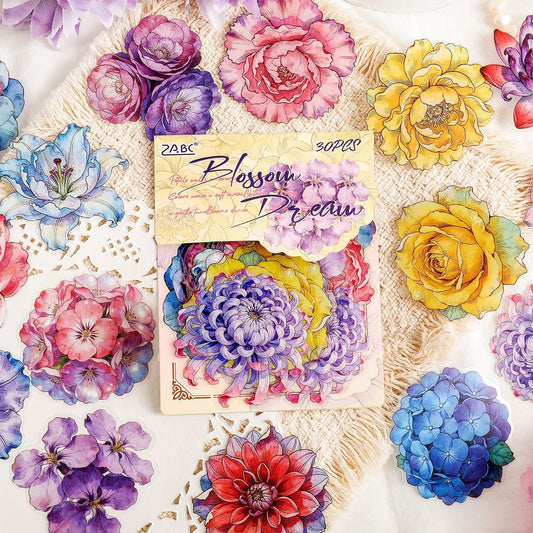 Flower Dance Stickers 30pcs