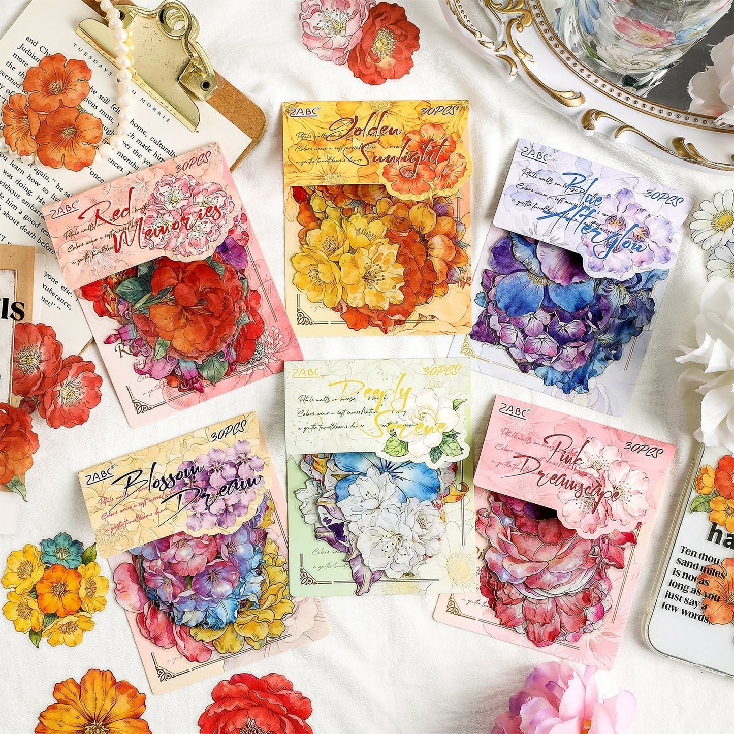 Flower Dance Stickers 30pcs
