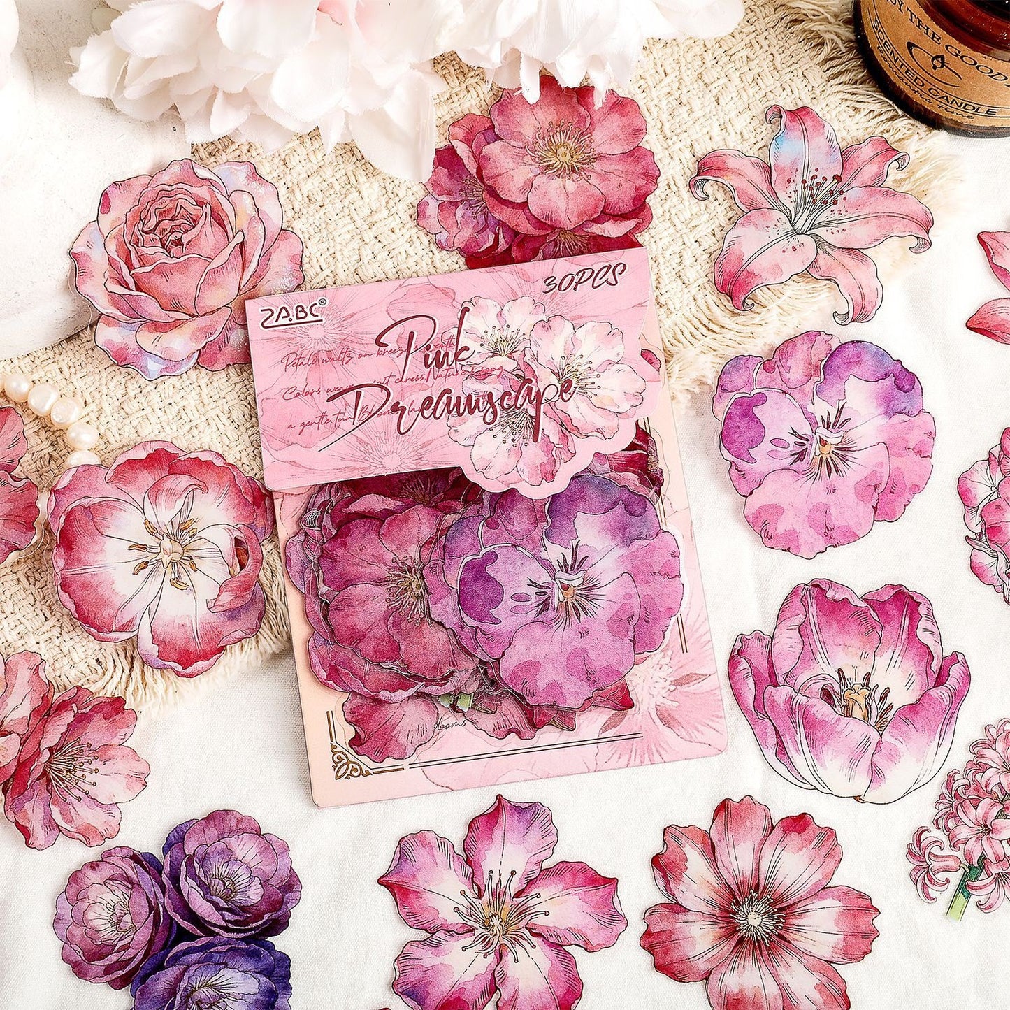 Flower Dance Stickers 30pcs