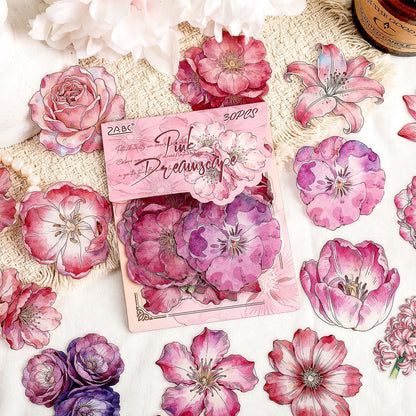 Flower Dance Stickers 30pcs