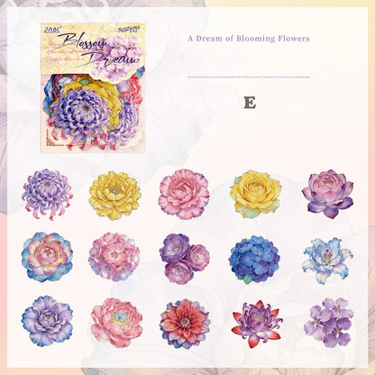 Flower Dance Stickers 30pcs