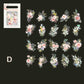 Flower Dream Stickers 40pcs
