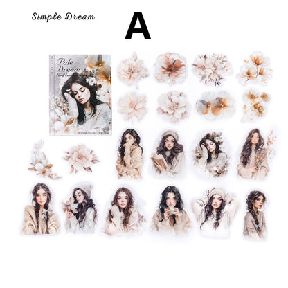 Flower Encounter Sticker 40pcs