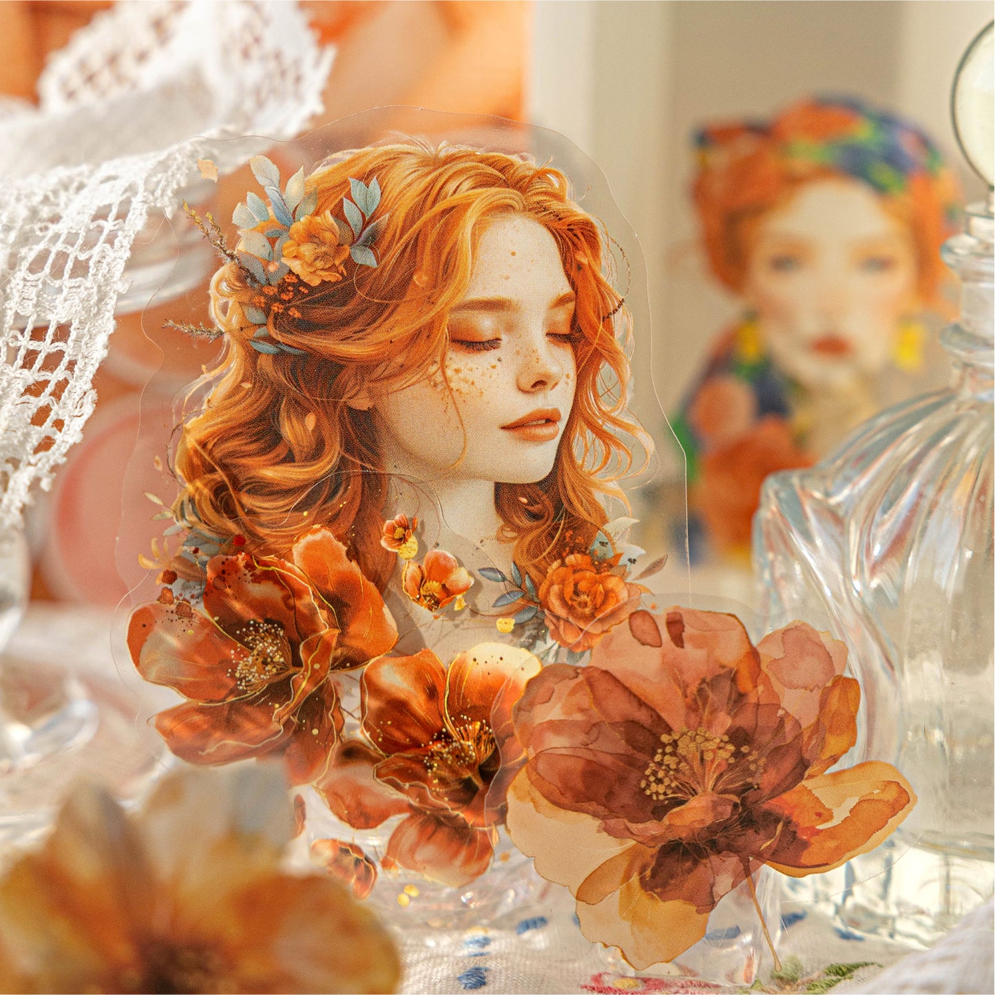 Flower Encounter Sticker 40pcs