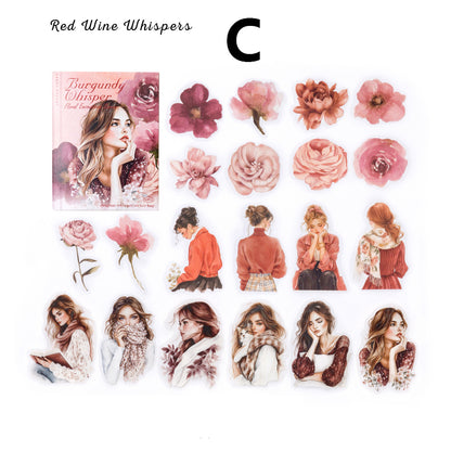 Flower Encounter Sticker 40pcs