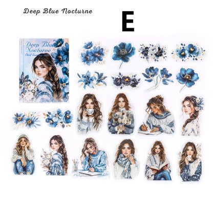 Flower Encounter Sticker 40pcs