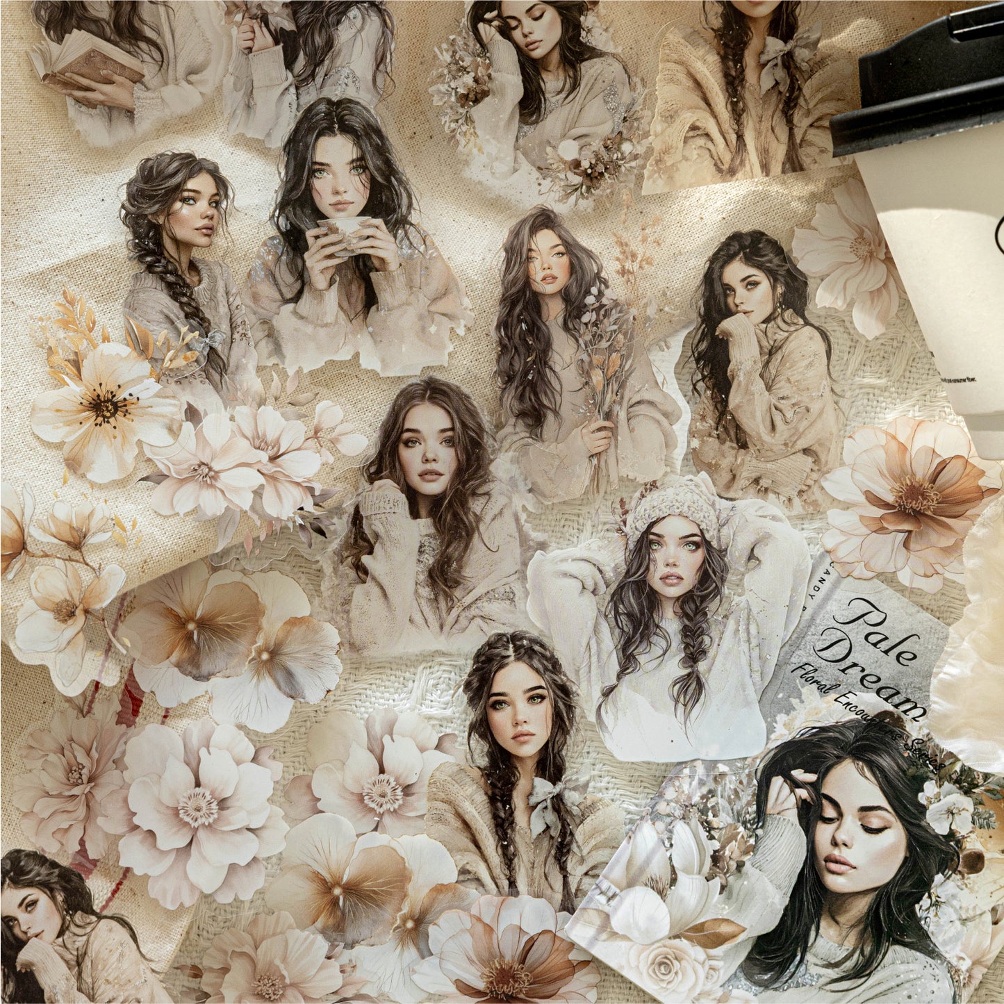 Flower Encounter Sticker 40pcs