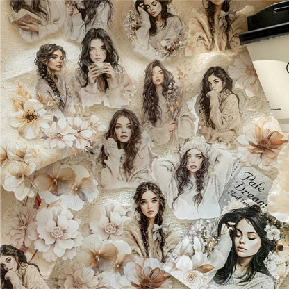 Flower Encounter Sticker 40pcs