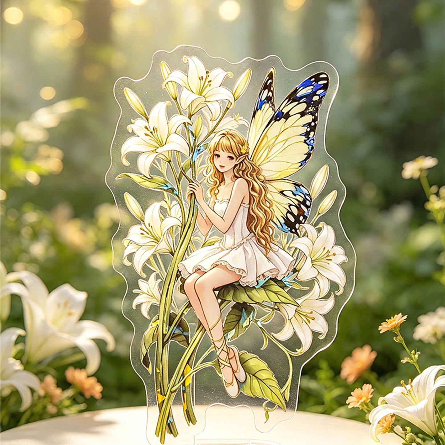Flower Fairy Sticker 12pcs