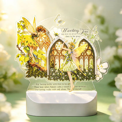 Flower Fairy Sticker 12pcs