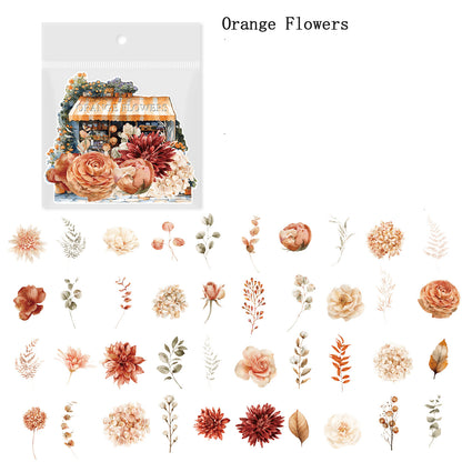 Flower Festival Stickers 40pcs