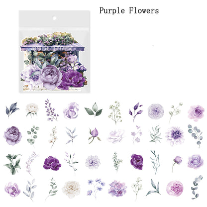 Flower Festival Stickers 40pcs