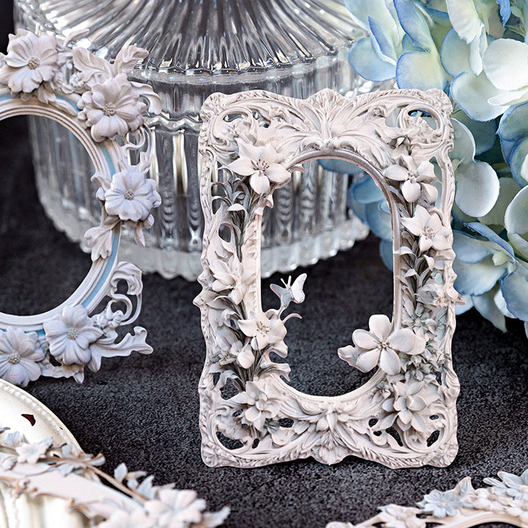 Flower Frame Sticker Flower Frame Sticker 10pcs – Estarcase