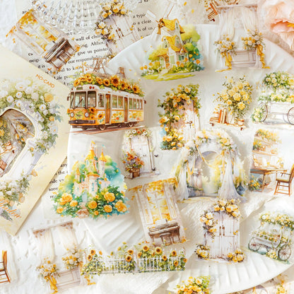 Flower Garden Stickers 30pcs