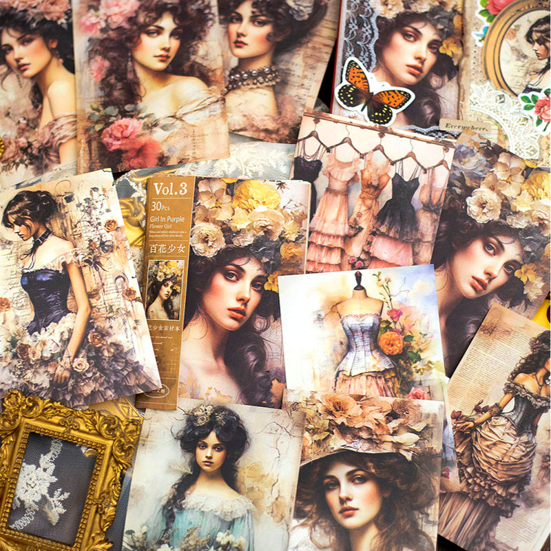 Flower Girl Paper 30pcs