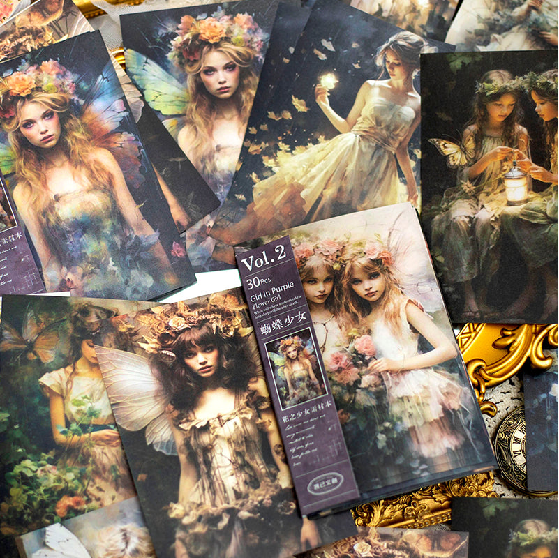 Flower Girl Paper 30pcs