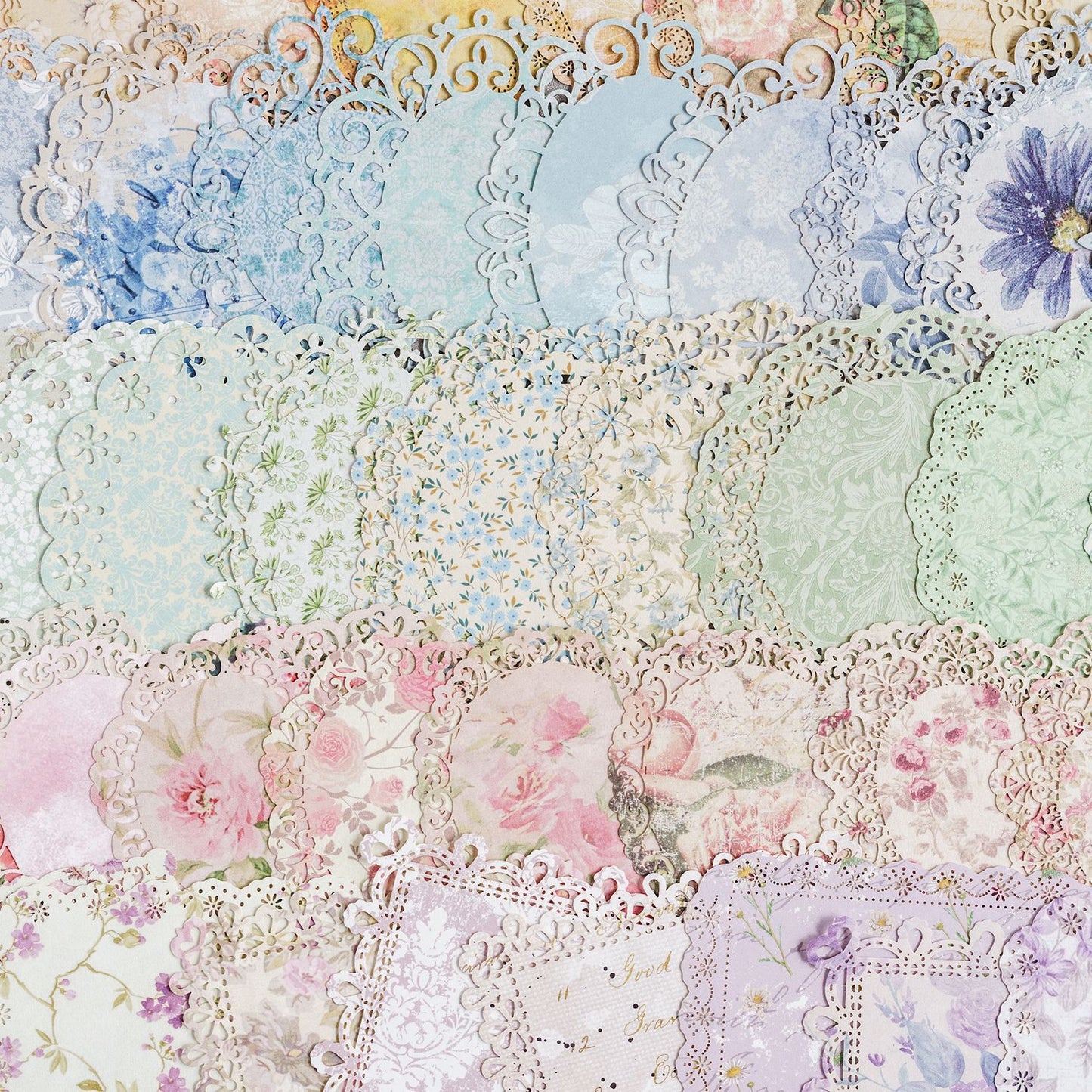 Flower Hollowed Lace Paper
