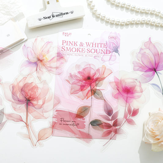 Flower Island Stickers 10pcs