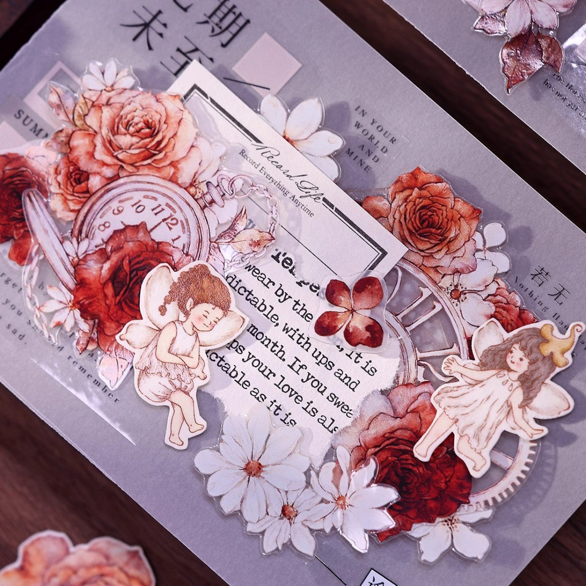 6cm*120cm Flower Language Moments Flower Tape