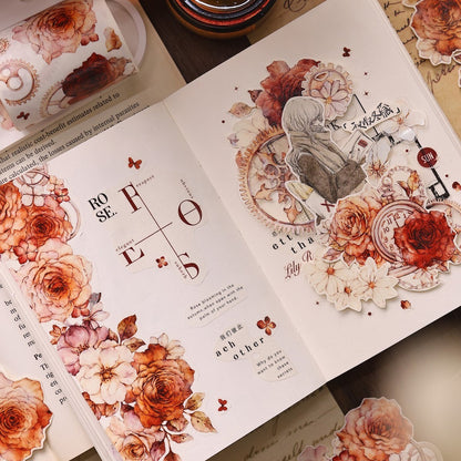 6cm*120cm Flower Language Moments Flower Tape