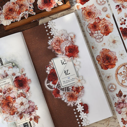 6cm*120cm Flower Language Moments Flower Tape