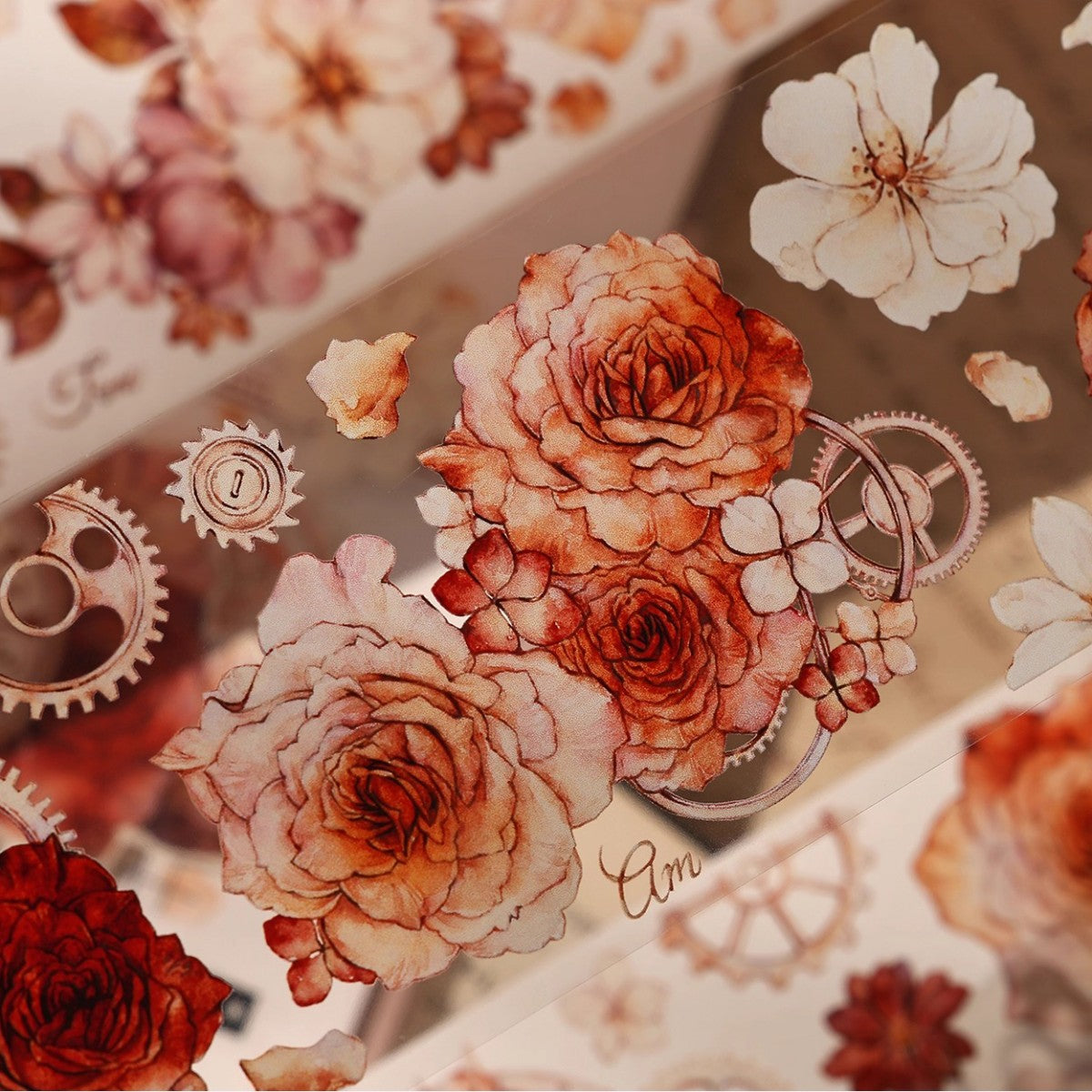 6cm*120cm Flower Language Moments Flower Tape