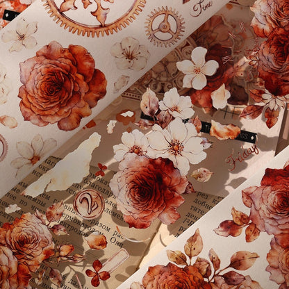 6cm*120cm Flower Language Moments Flower Tape