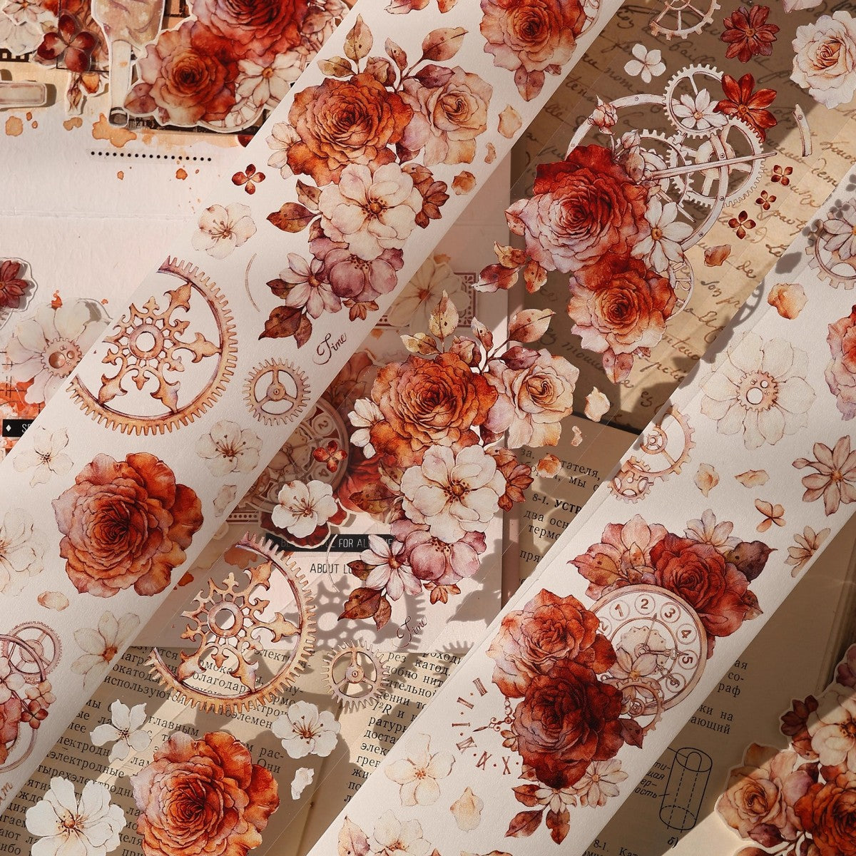 6cm*120cm Flower Language Moments Flower Tape