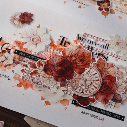 6cm*120cm Flower Language Moments Flower Tape