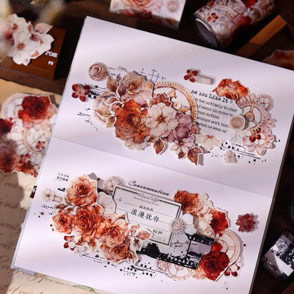 6cm*120cm Flower Language Moments Flower Tape