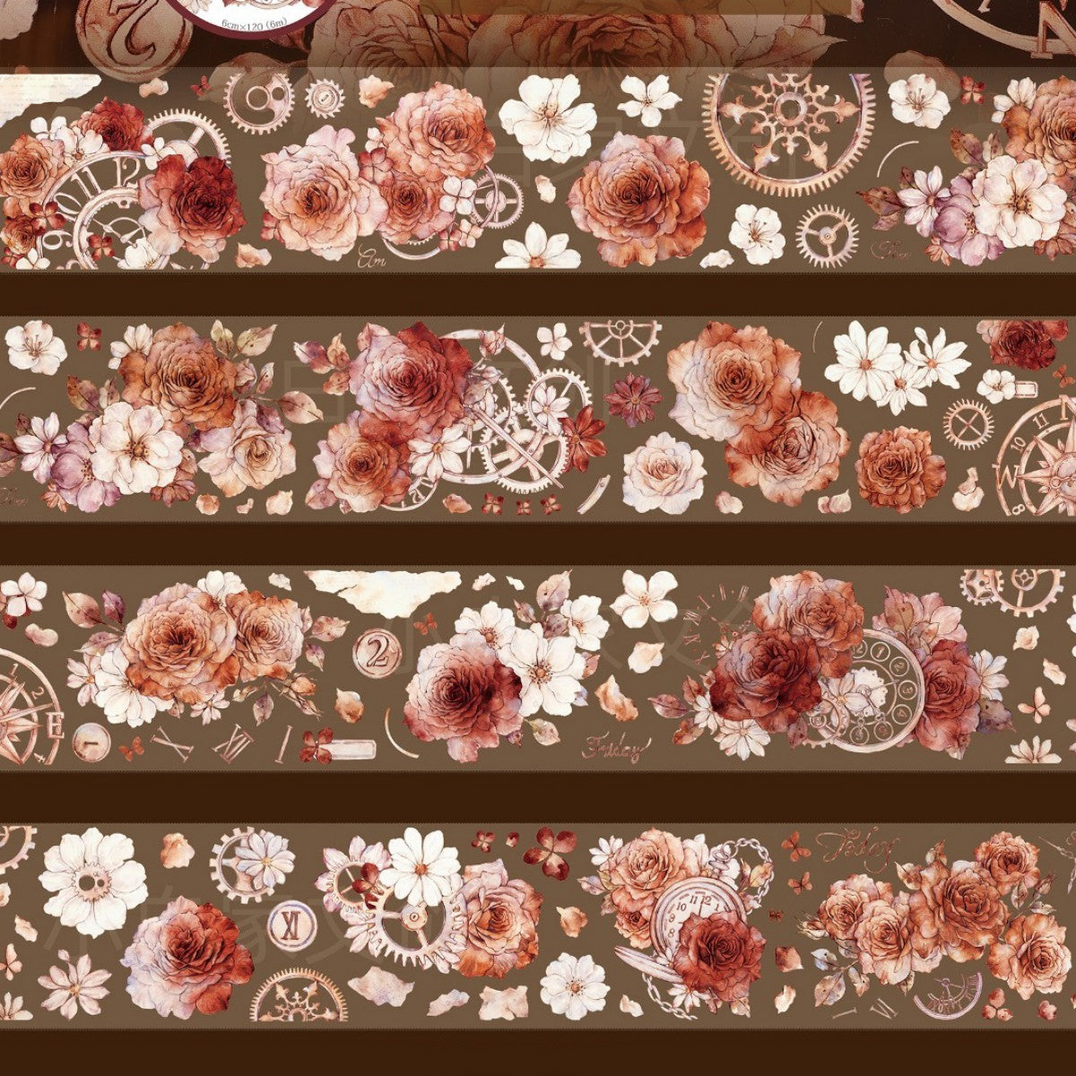 6cm*120cm Flower Language Moments Flower Tape