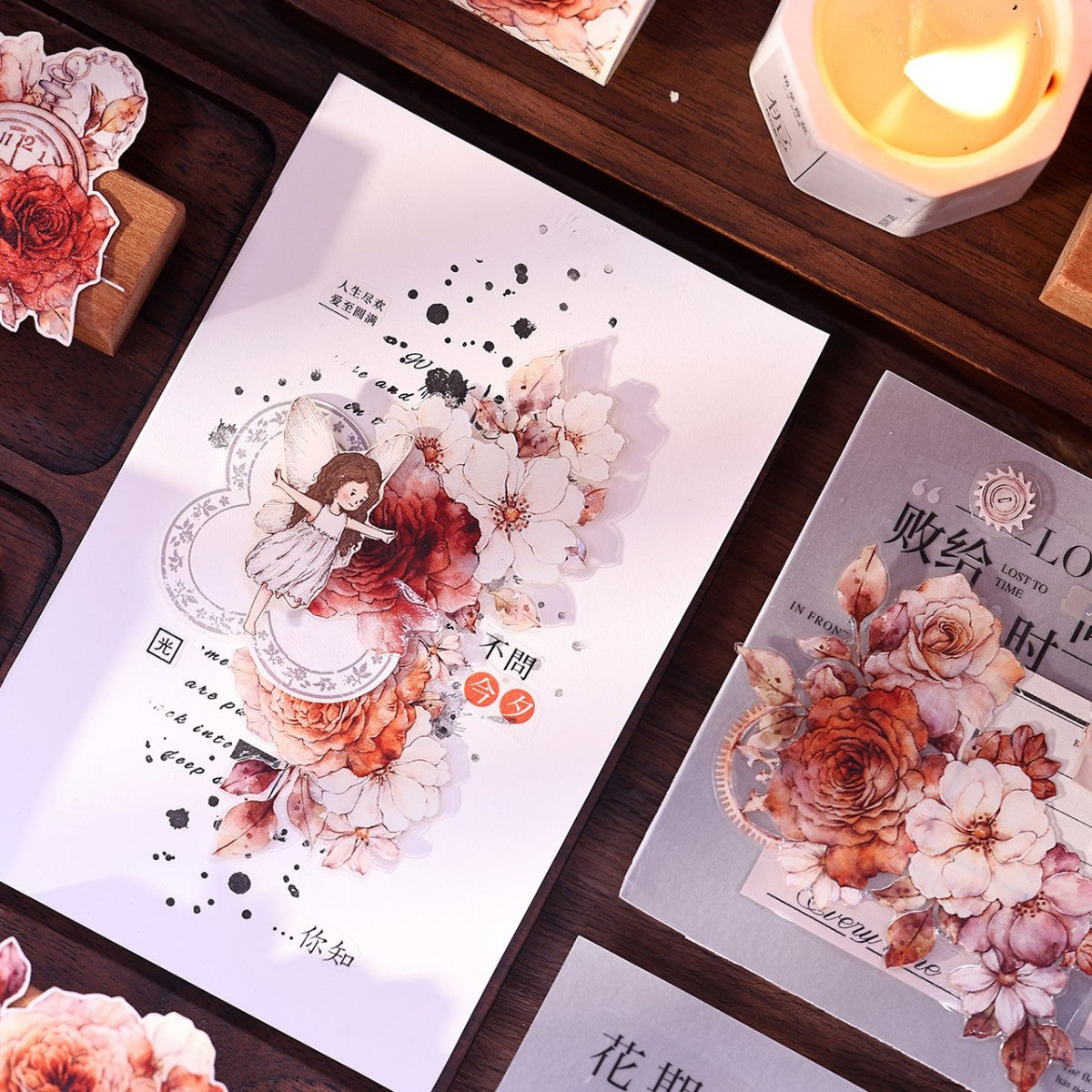 6cm*120cm Flower Language Moments Flower Tape