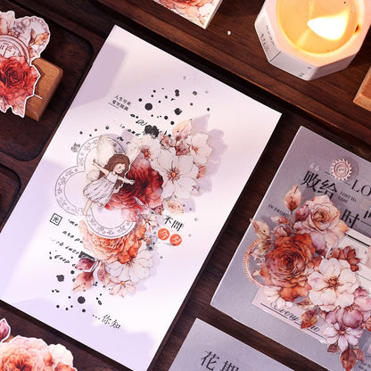 6cm*120cm Flower Language Moments Flower Tape