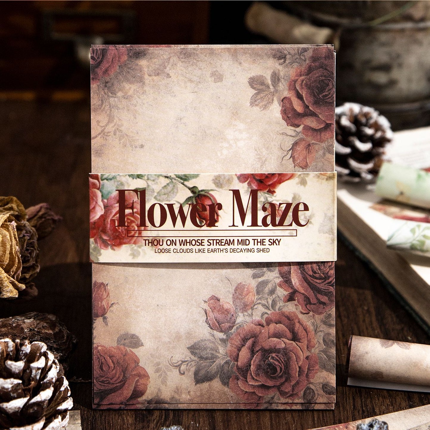 Flower Maze Paper 30pcs