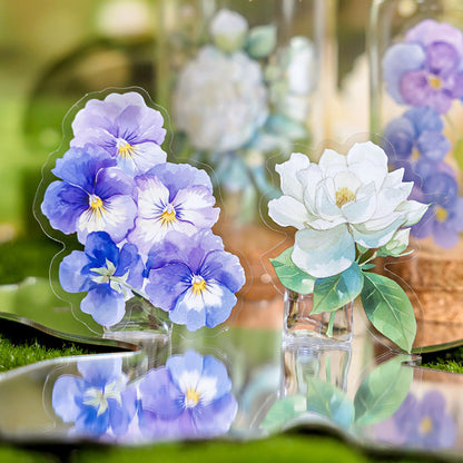 Flower Nature Notes Sticker 20pcs